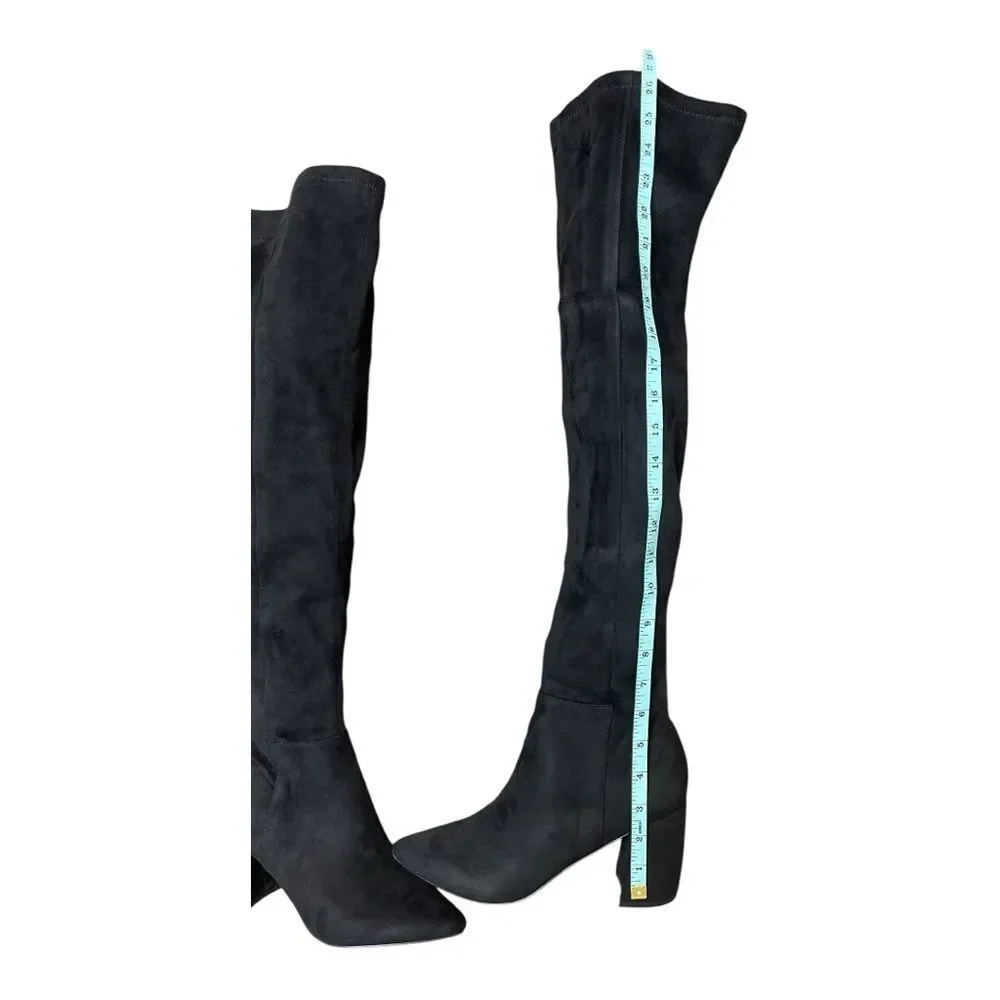 NWT Steve Madden Black Over-the-Knee Boots Size 9